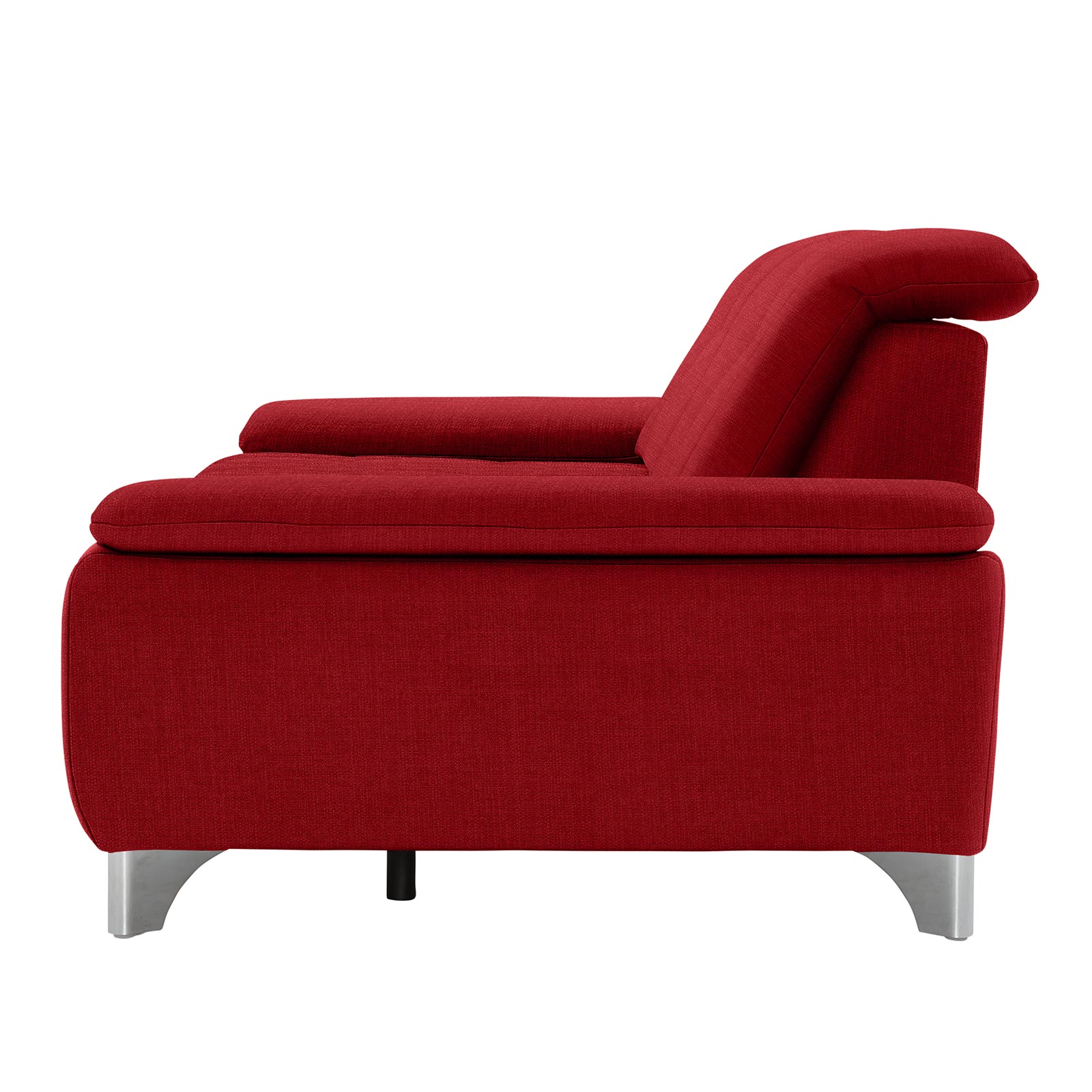 polsterpower 3-Sitzer-Sofa - Miro bordeaux - Basismodell