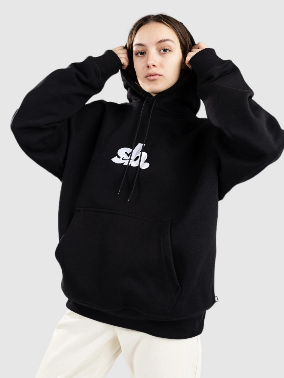 Nike SB Flc Po Essential Hbr Hoodie black/white