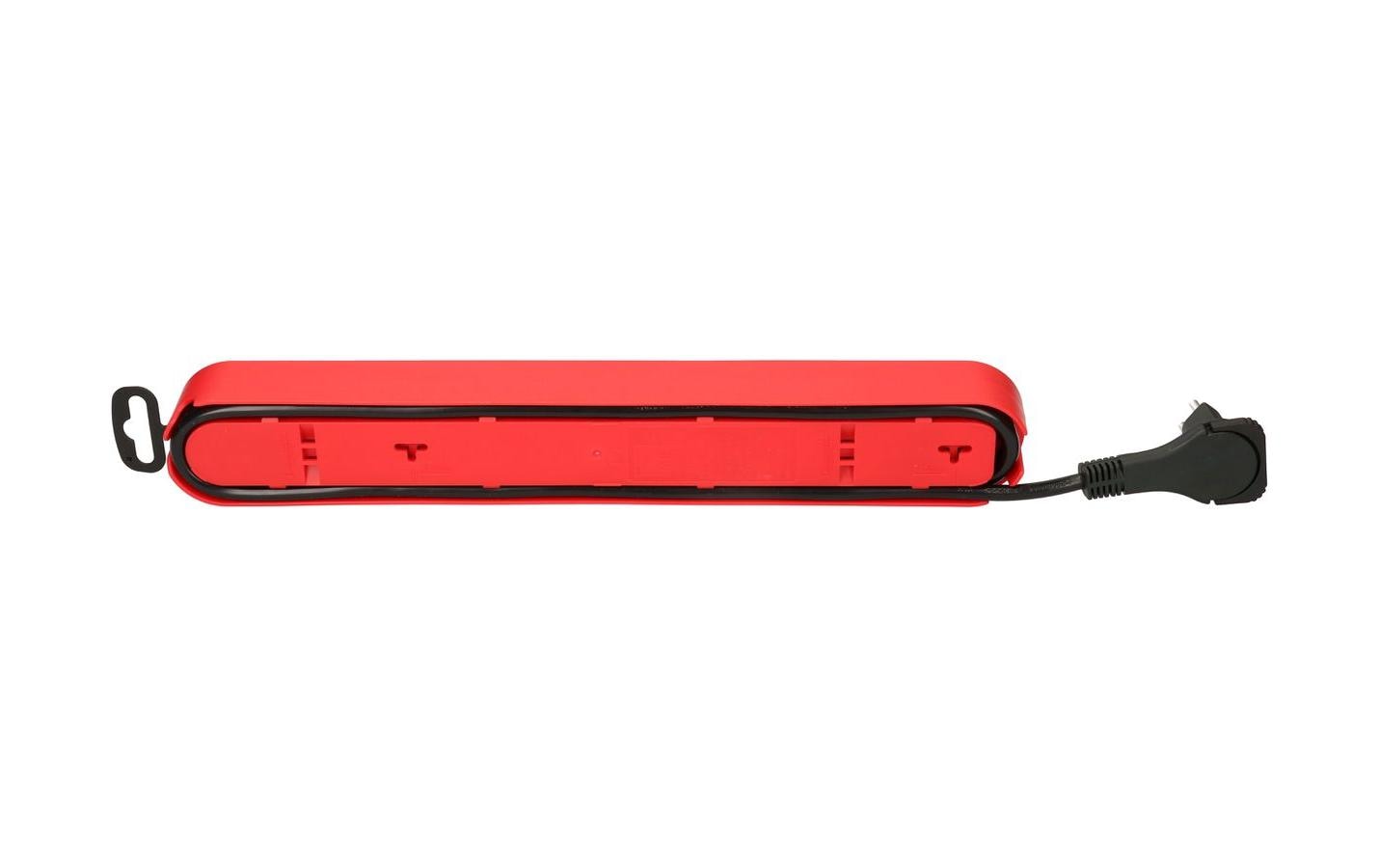 Steckdosenleiste Design Line 5x T13 USB A+C rotSteckerleiste 5x T13 mit USB C/A