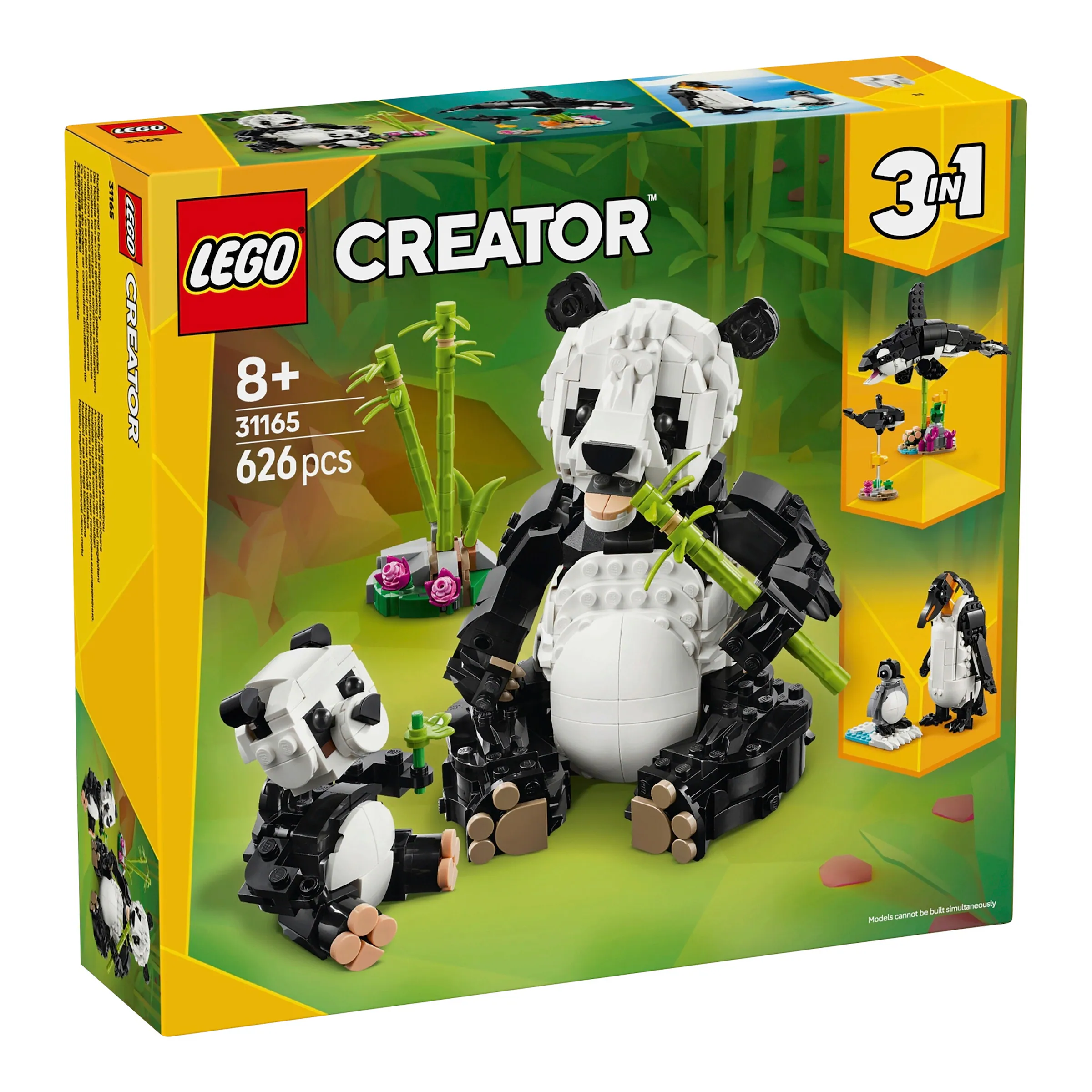 LEGO® - CREATOR 31165 Wilde Tiere: Pandafamilie