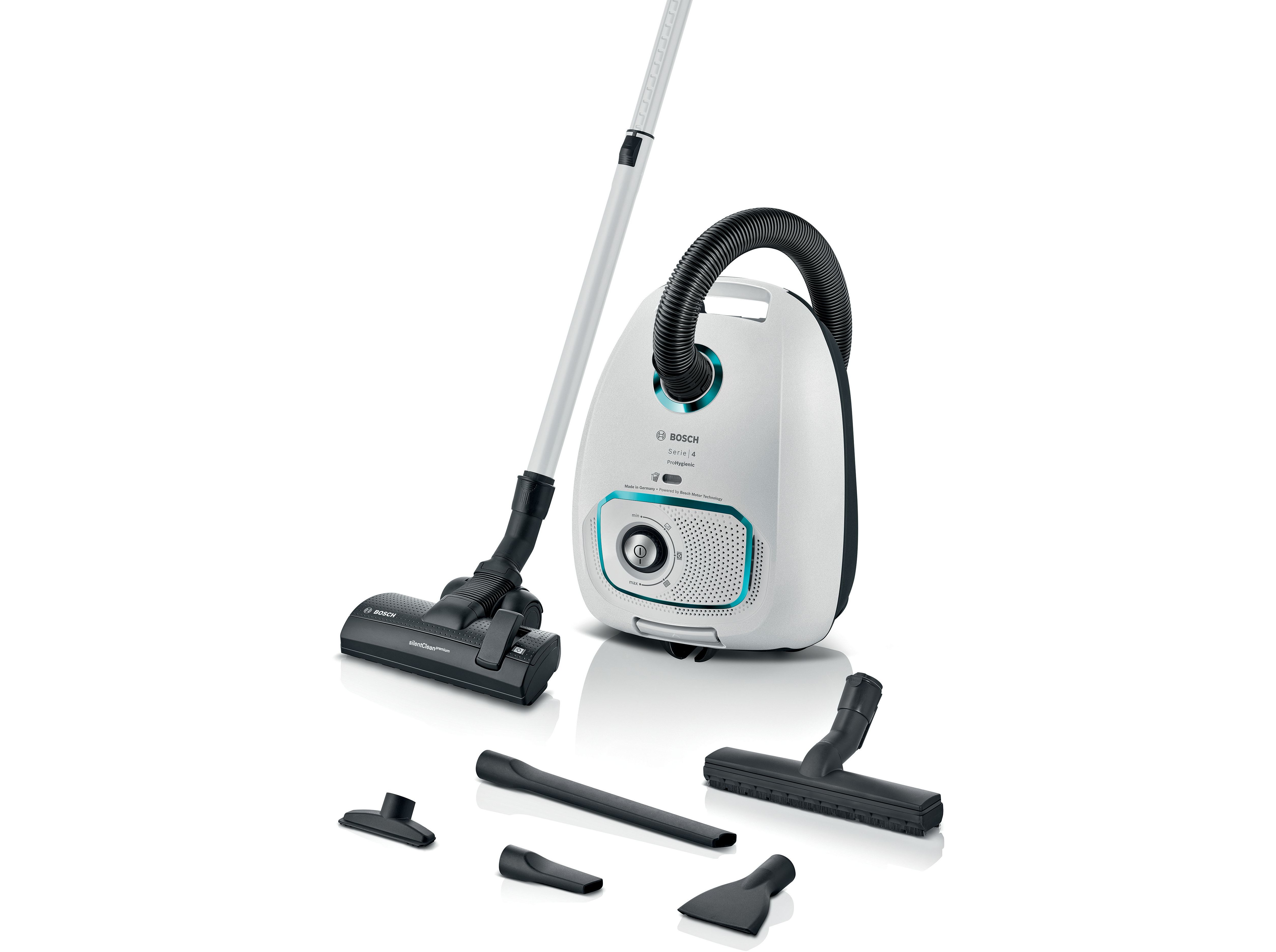 ASPIRADOR COM SACO BOSCH BGL41HYG2H SERIE 4 PROHYGIENIC 4LT