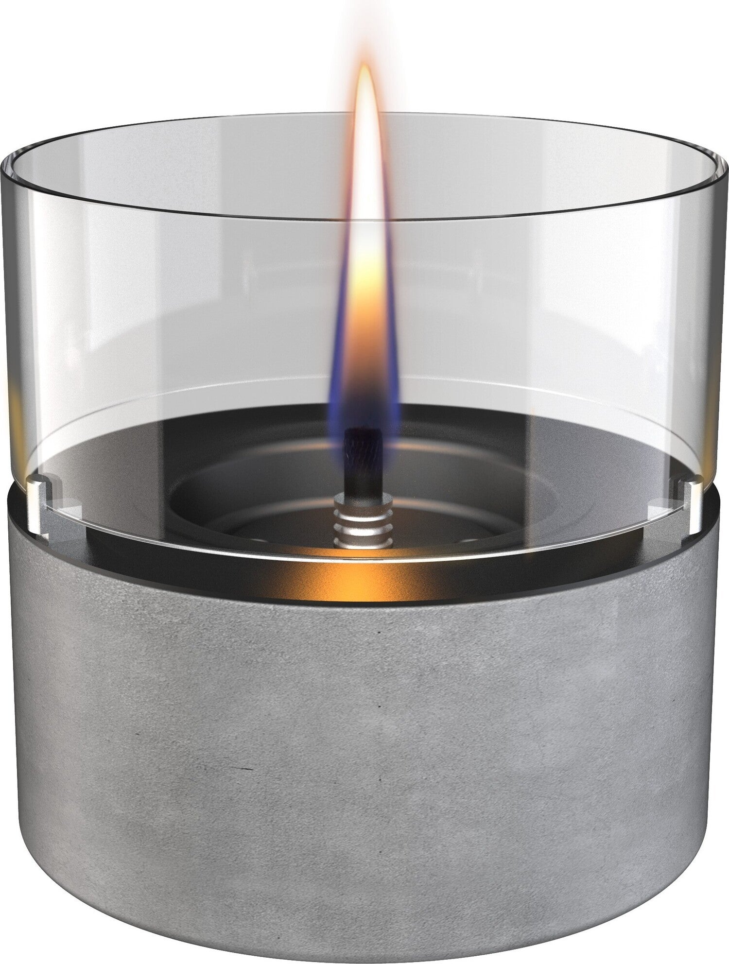 Tenderflame tafelhaard café 14 grijs D 13 H 15 cm