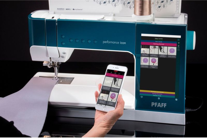 Pfaff - Performance Icon - Naaimachine - Zwart - Innovatieve Technologie
