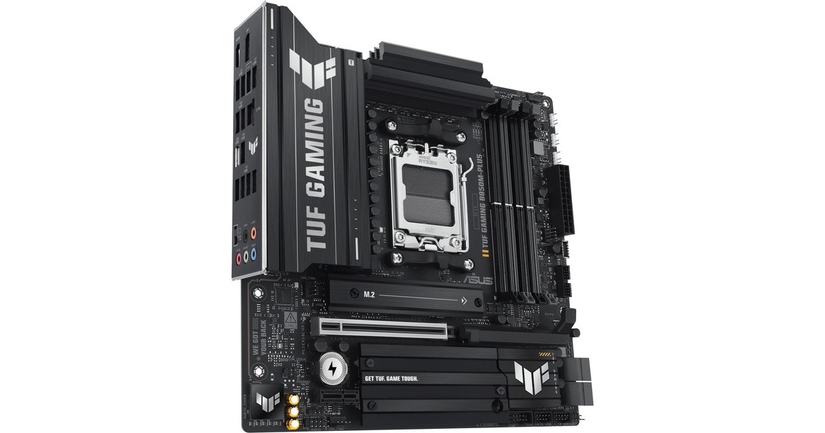 ASUSTUF Gaming B850M-PLUS socket AM5 moederbord  (2.5 GbE-LAN, Sound, µATX)