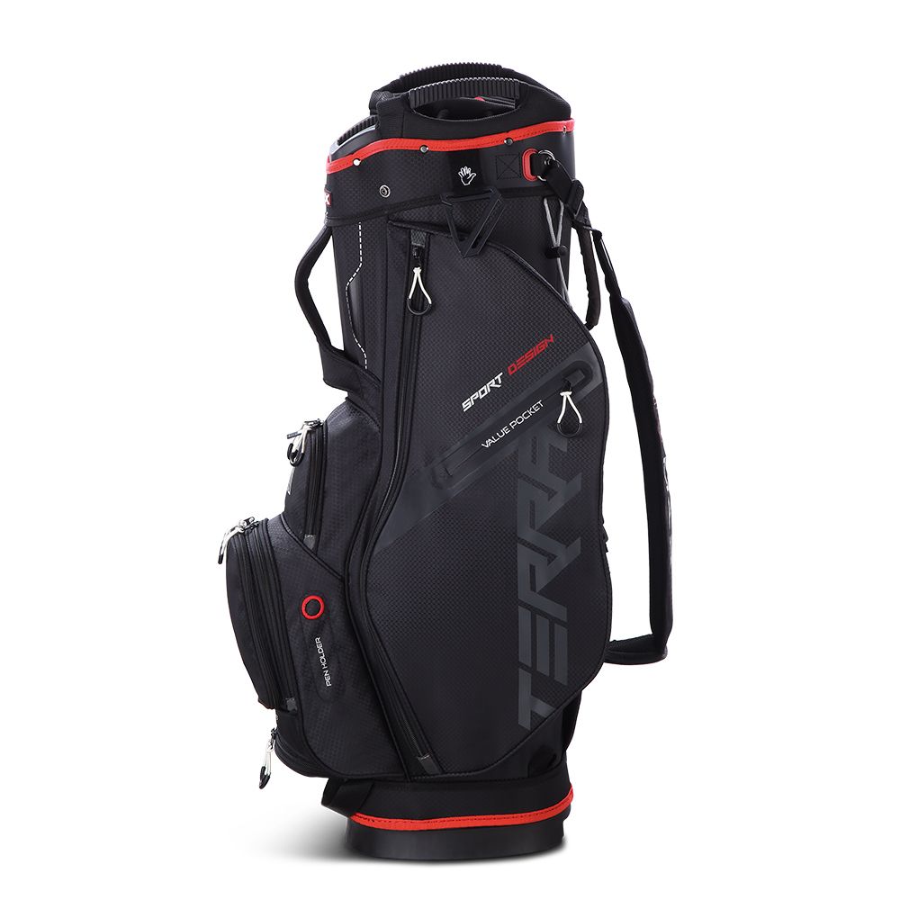 Terra Sport Trallebag Svart/Rød