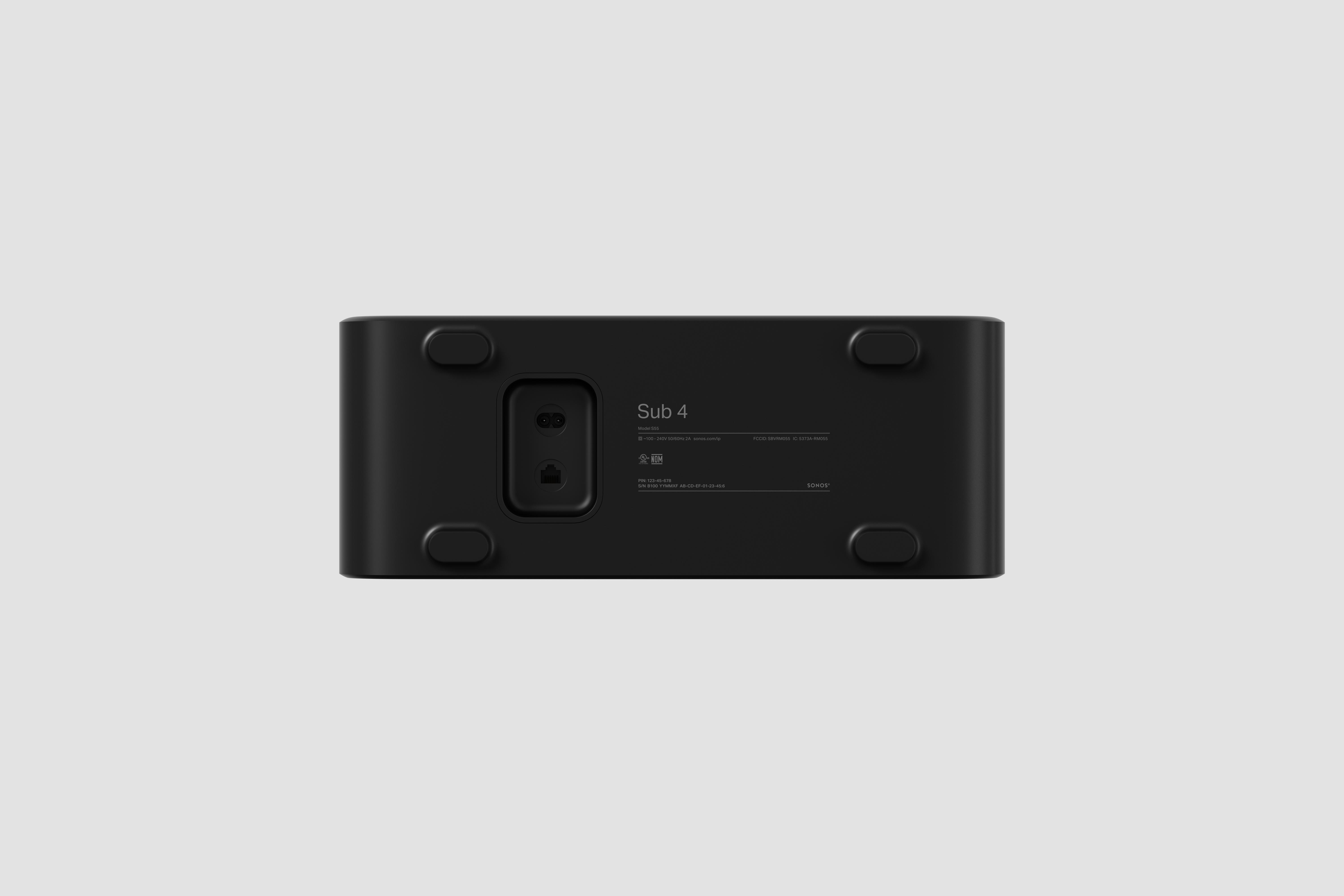 Sonos - Sub 4 - Sort