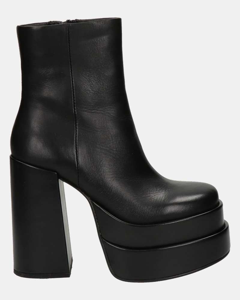 Steve Madden Cobra Enkellaarsjes  - zwart