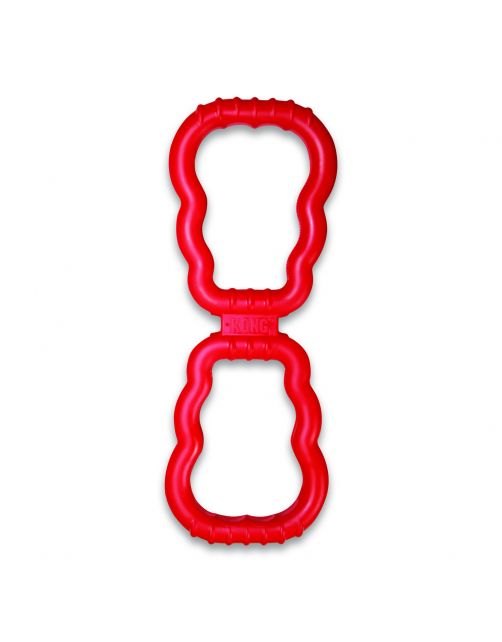 Kong Speeltje Tug Met Control Flex - Hondenspeelgoed - 33 cm Rood