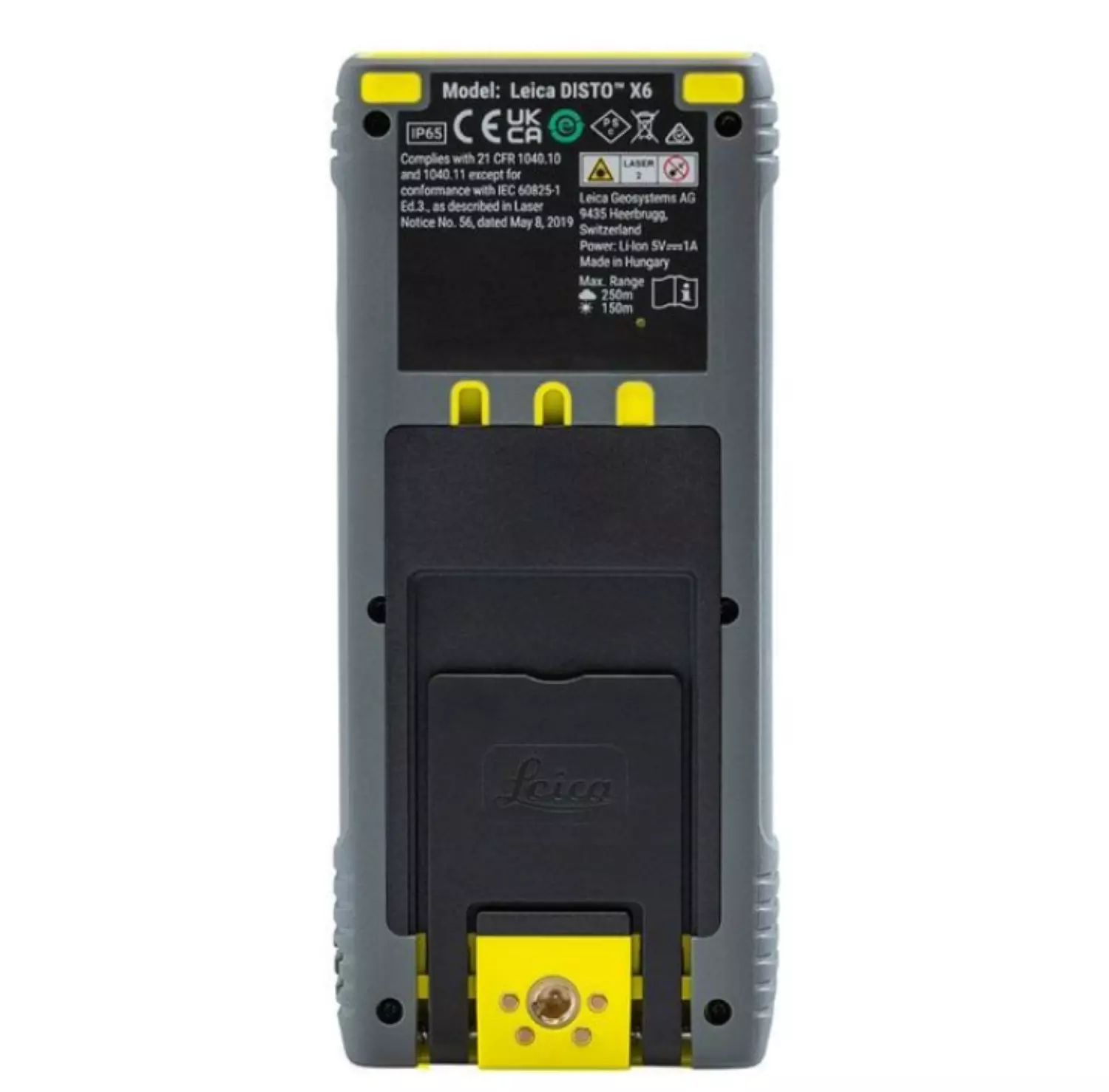 Leica Disto X6 Afstandsmeter in tas - Bluetooth - 250m - IP65