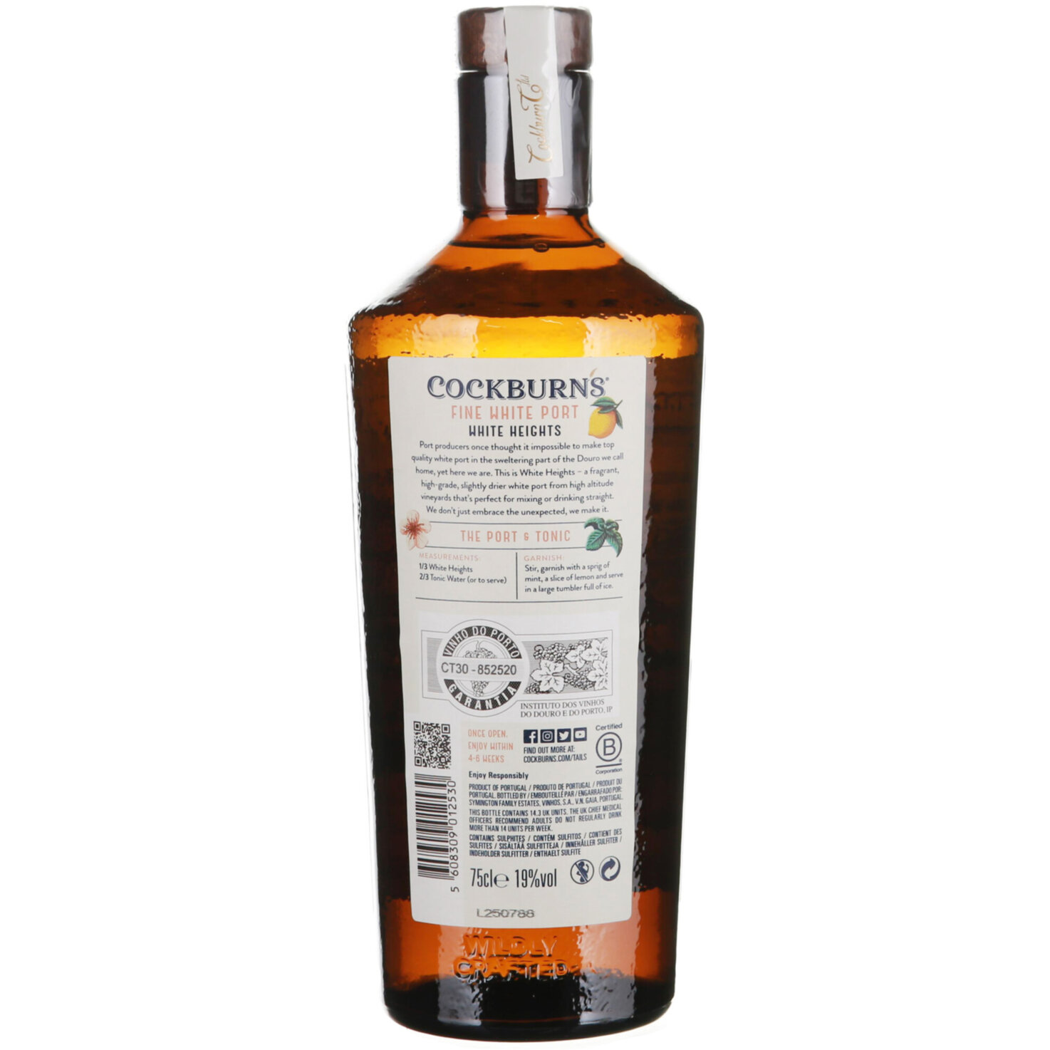 Cockburn's White Heights -75cl