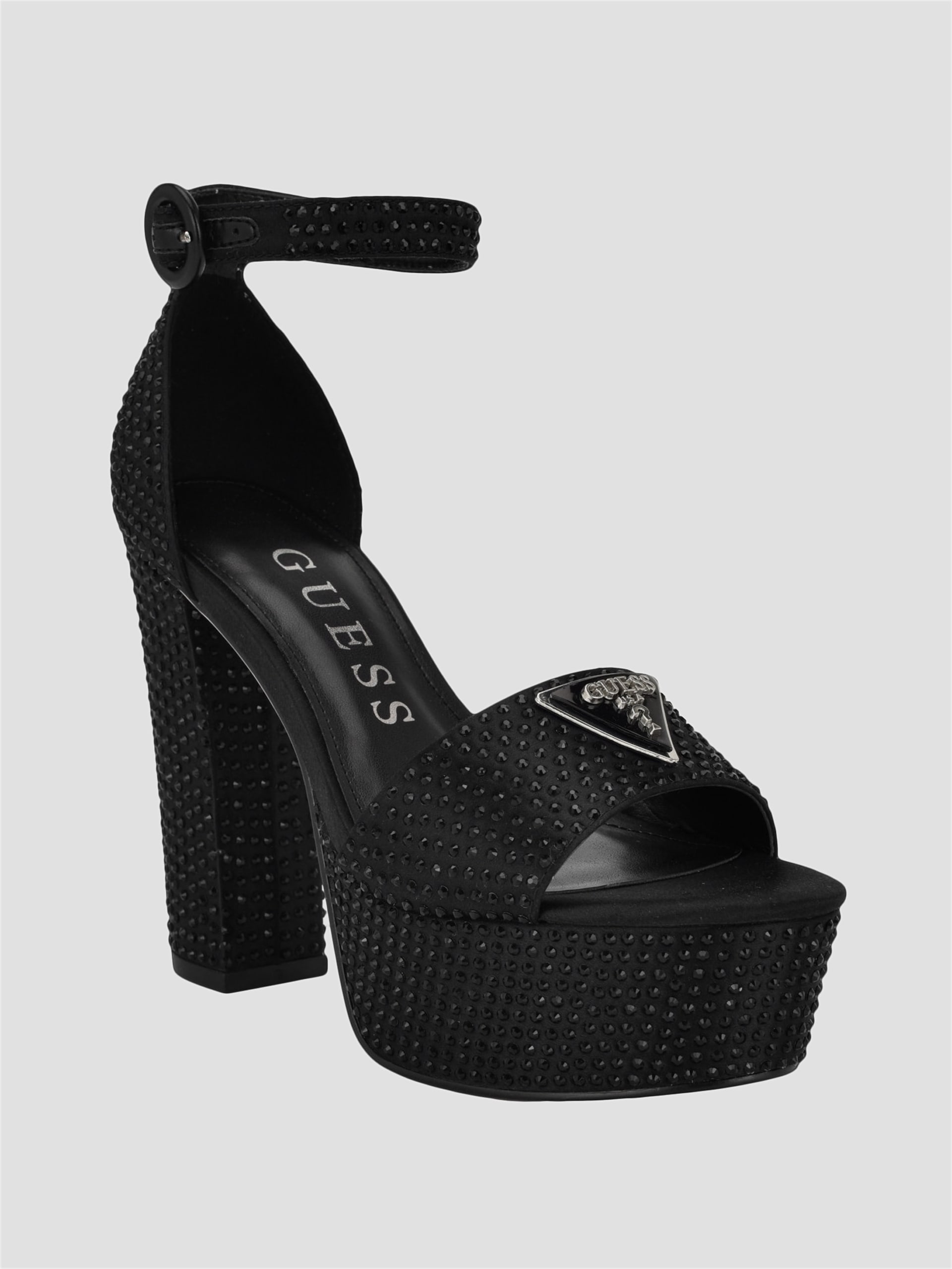 Sapatos de plataforma Setona com strass