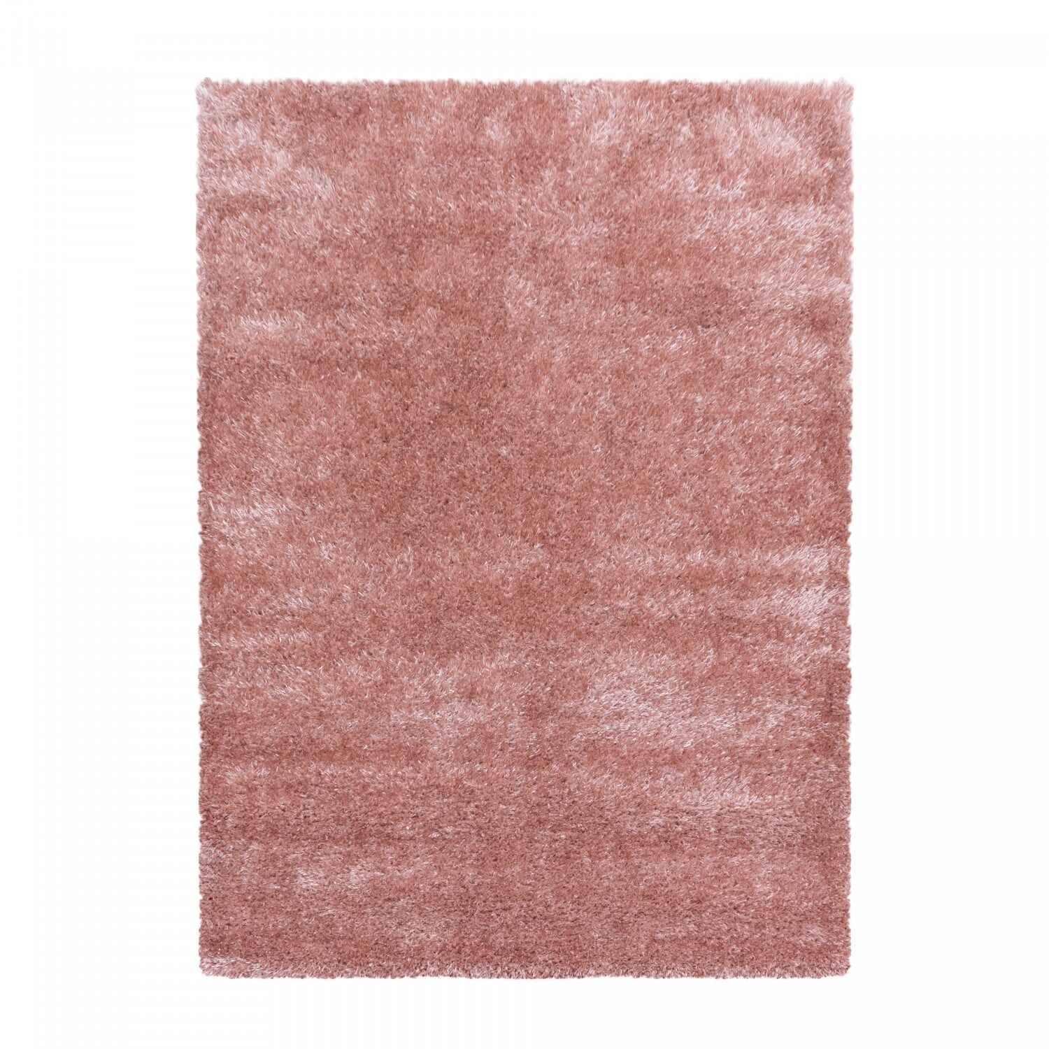 Einfarbig Hochflor Teppich, Flauschiger Langflor Shaggy Teppich, Rechteckig