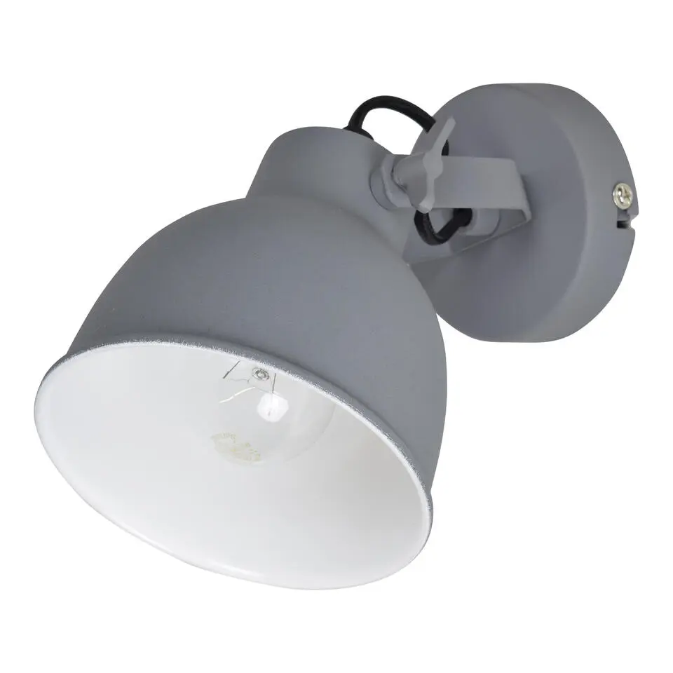 Wandlamp Industrial Large Ø14cm Vintage grey