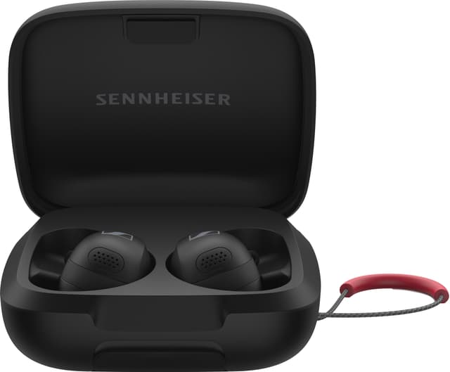 Sennheiser Momentum Sport true wireless in-ear høretelefoner (sort)