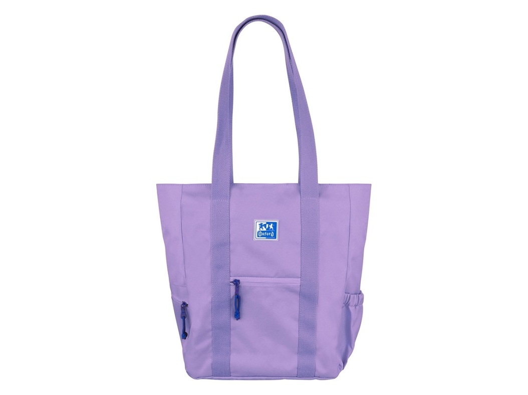 TOTE BAG B.TRENDY OXFORD LAVANDA 34X31X12CM