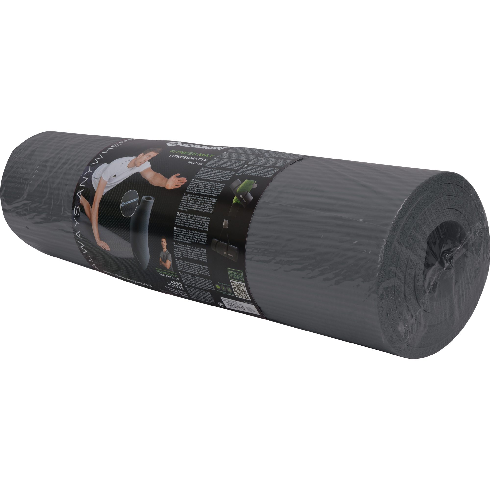 Schildkröt Fitness Fitnessmatte 10mm grau