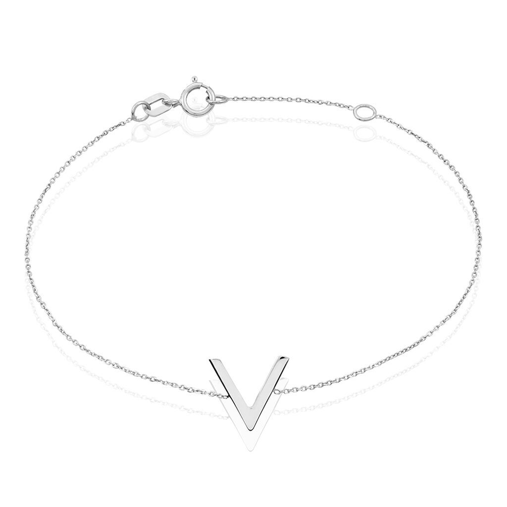 Bracelet Celene Or Blanc