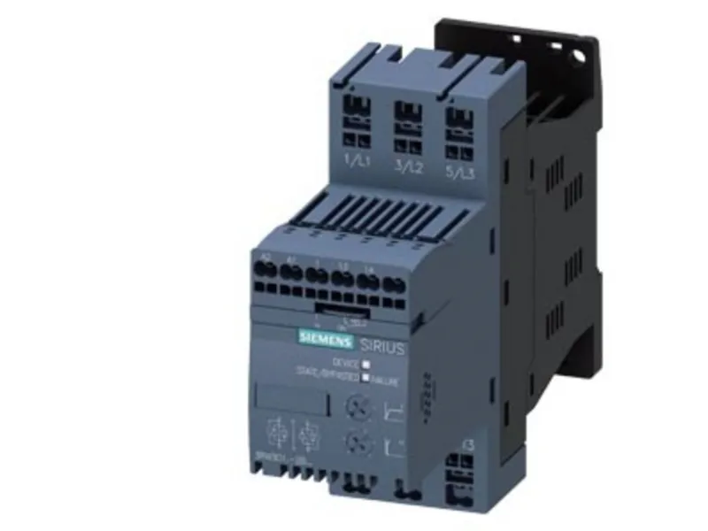 Siemens 3RW3018-2BB04 3RW30182BB04 Enhed til blød start Motorydelse ved 400 V 7.5 kW 480 V Nominel strøm 17.6 A