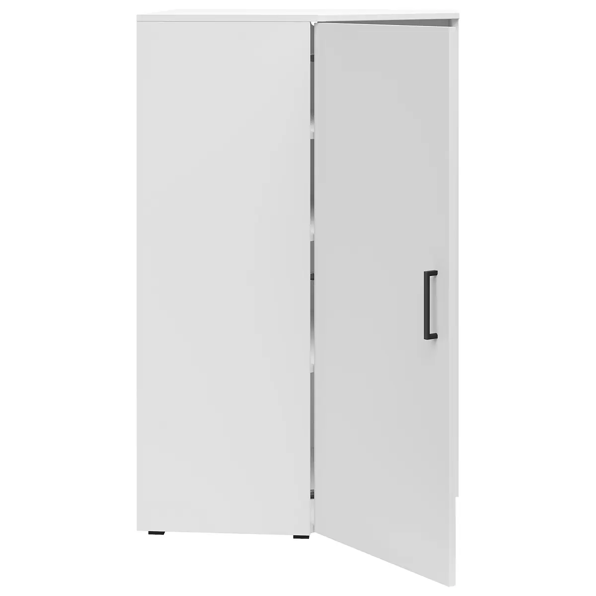 Eckschrank 1T Cabinet weiss
