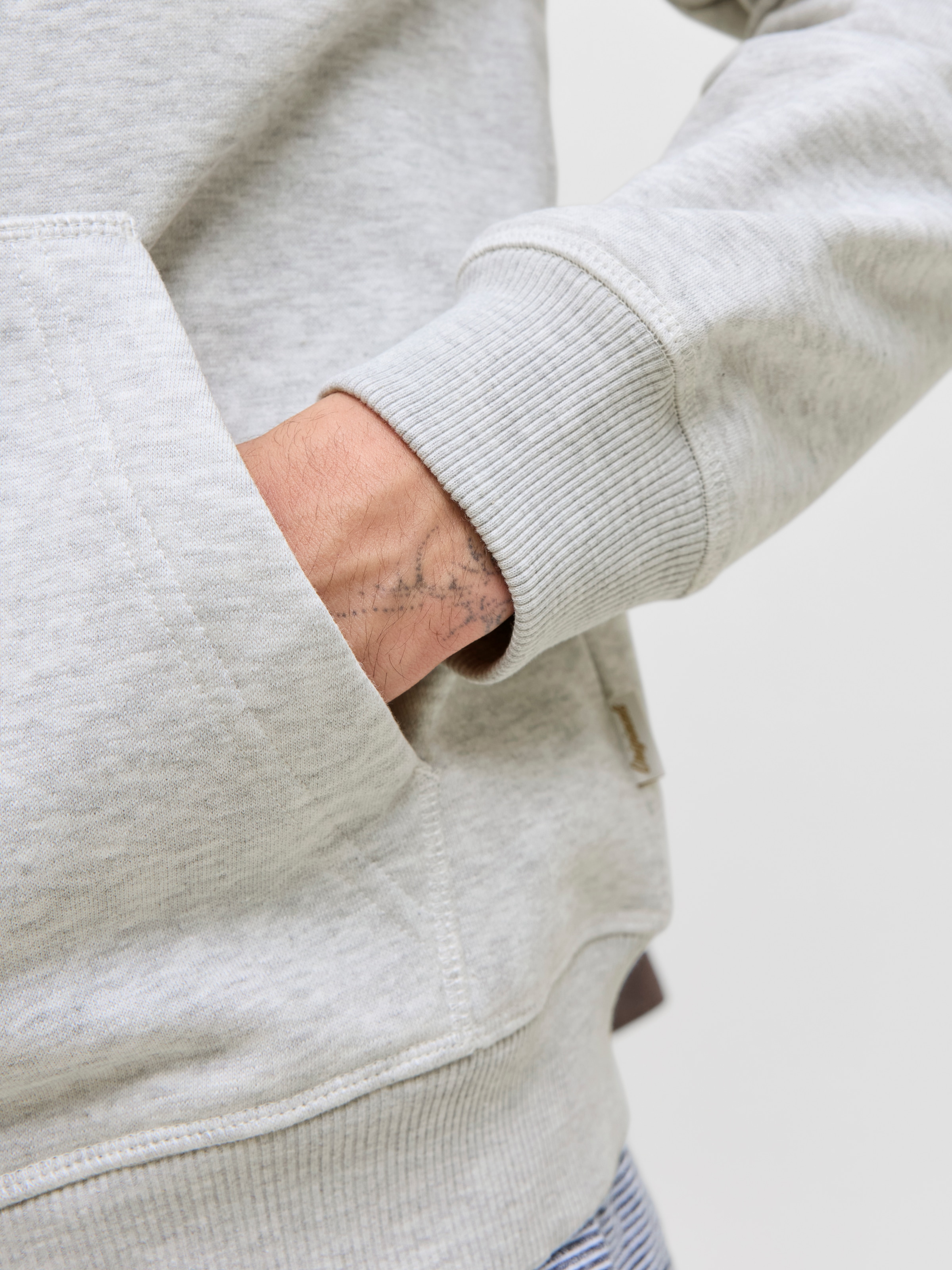 Jack & Jones Kapuzensweatshirt »JORNORREBRO EMB SWEAT ZIP HOOD NOOS«, mit Stickerei