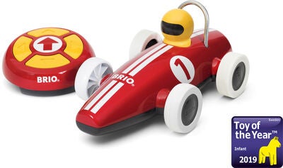 BRIO 30388 Race Car Radiostyrt Bil, Rød