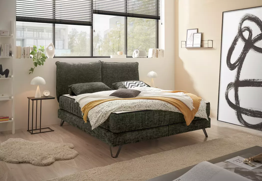 Boxspringbett Baldwin 180 x 200 cm