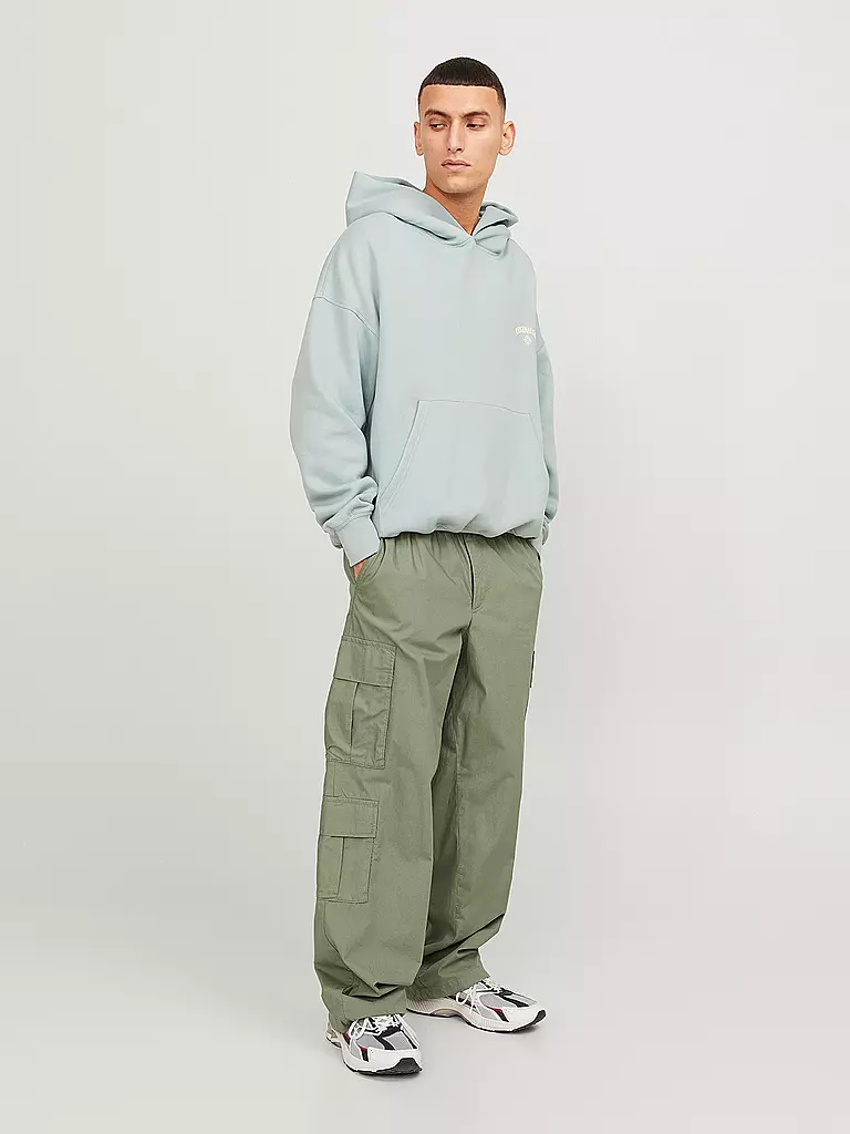 JACK & JONES Cargohose JPSTBILL dunkelgrün