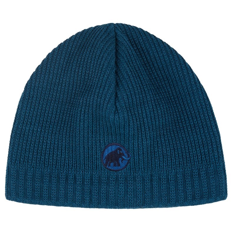 MAMMUT Sublime Beanie Haube Mütze Deep ICE