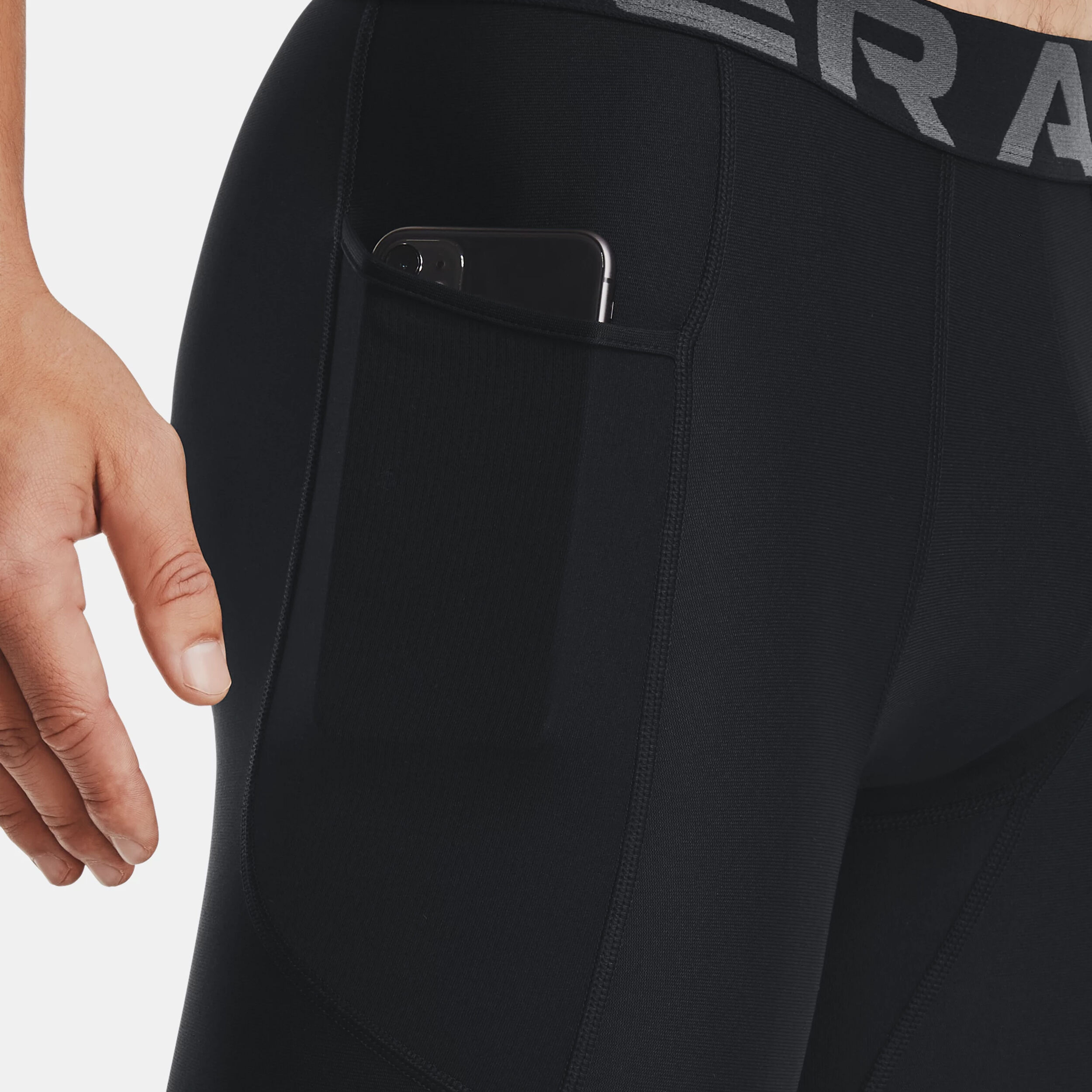 Under Armour Heatgear Long Shorts Hommes - Noir