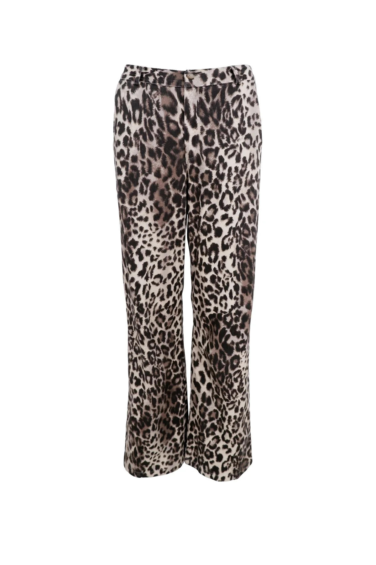 Black Colour Bcneel Printed Pant