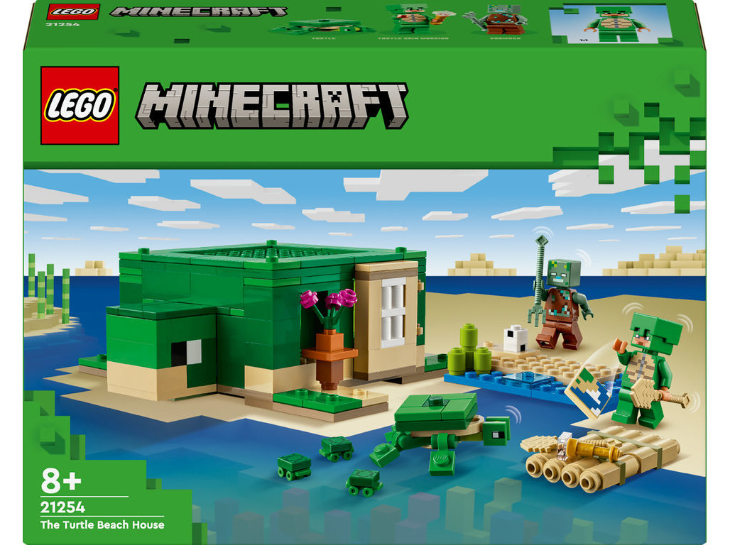 A CASA DE PRAIA LEGO MINECRAFT