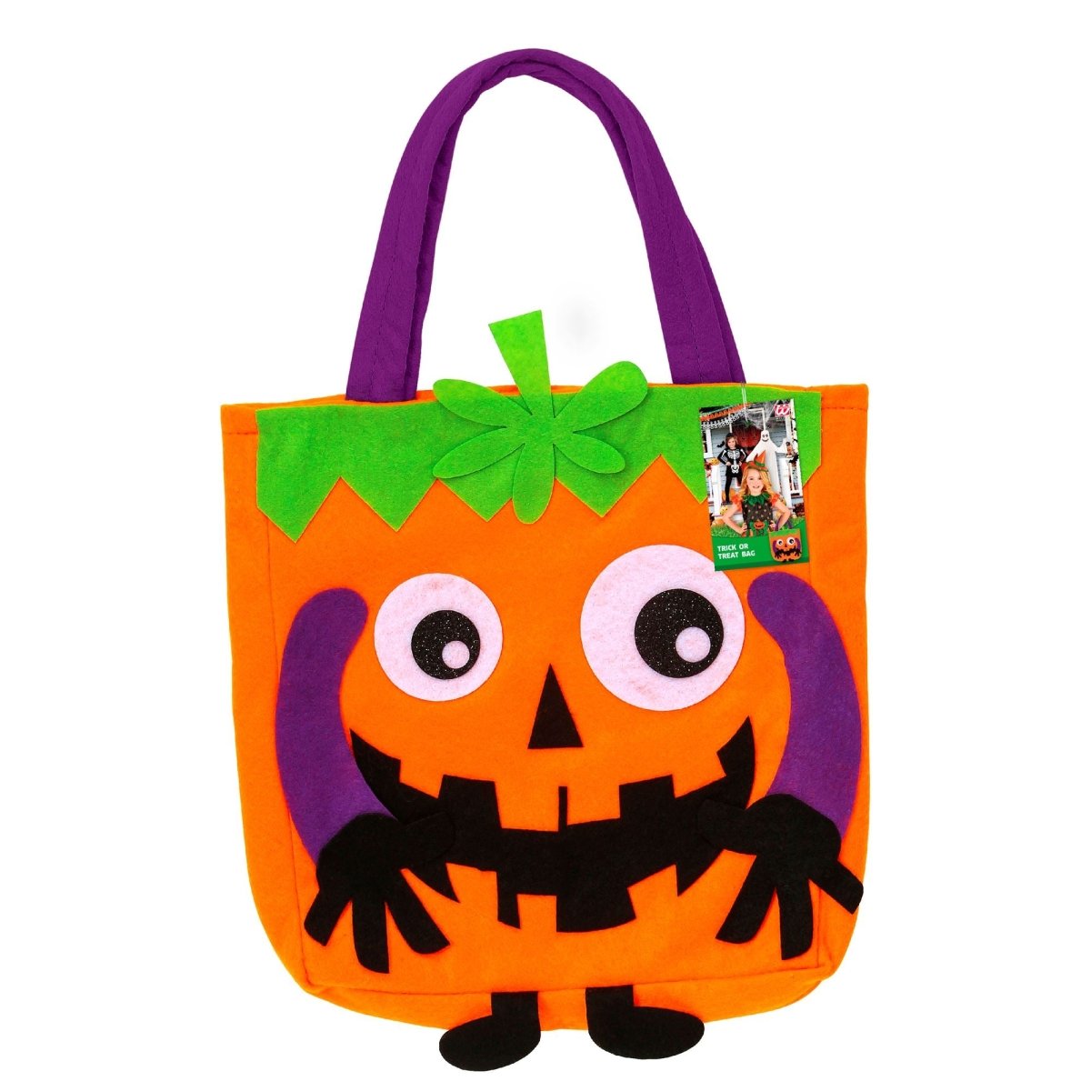Halloween Tas Pompoen Monster