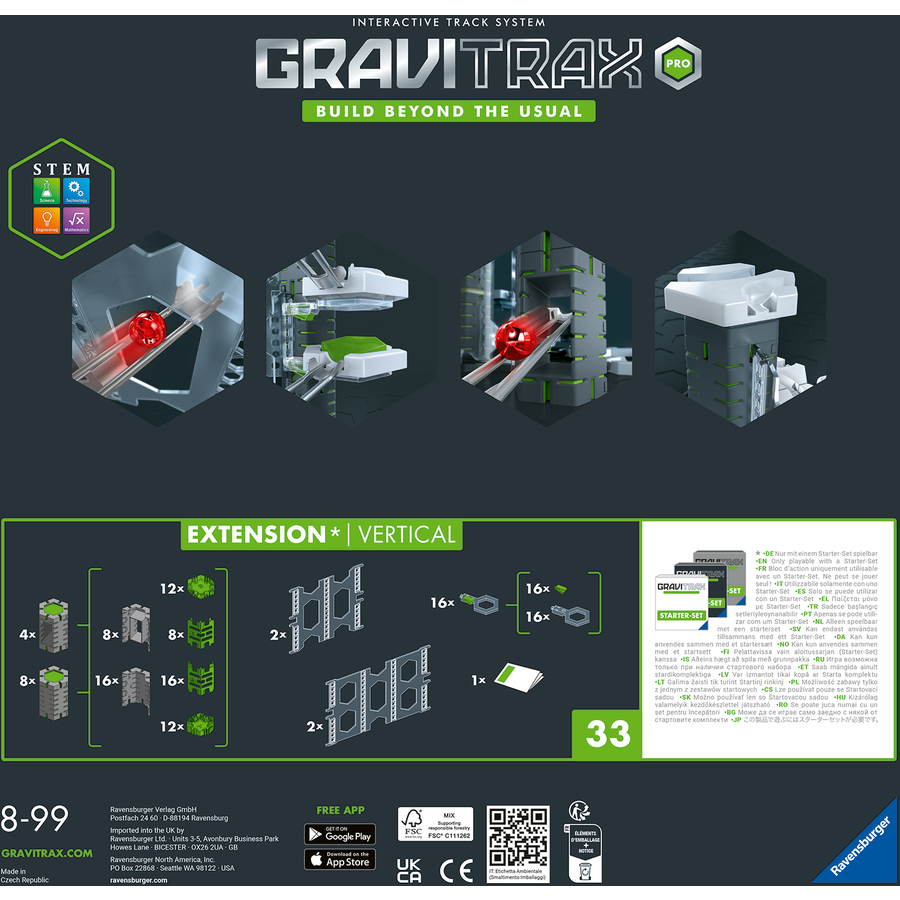 Ravensburger GraviTrax PRO Extension Vertical