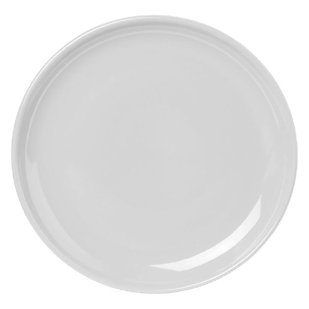 Service à vaisselle blanc en faïence 18 pièces