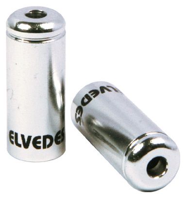 Embouts de Gaine de Frein en Aluminium Elvedes 5.0mm 10 Pcs Noir