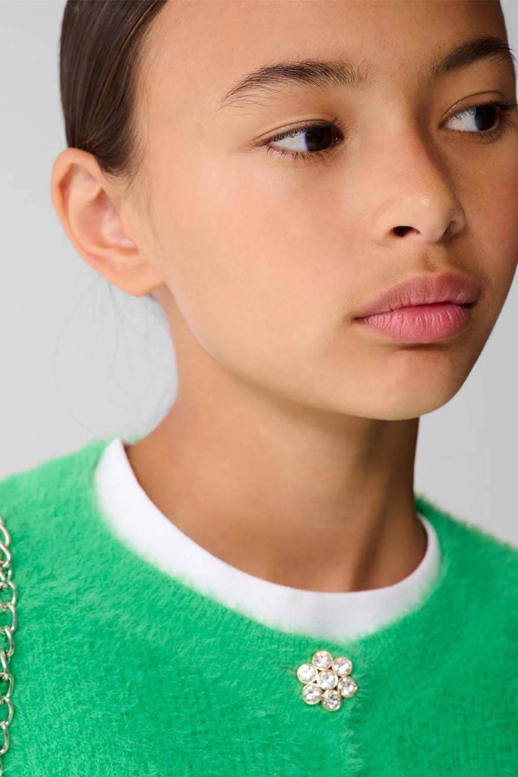 Shoeby cardigan groen gebreid