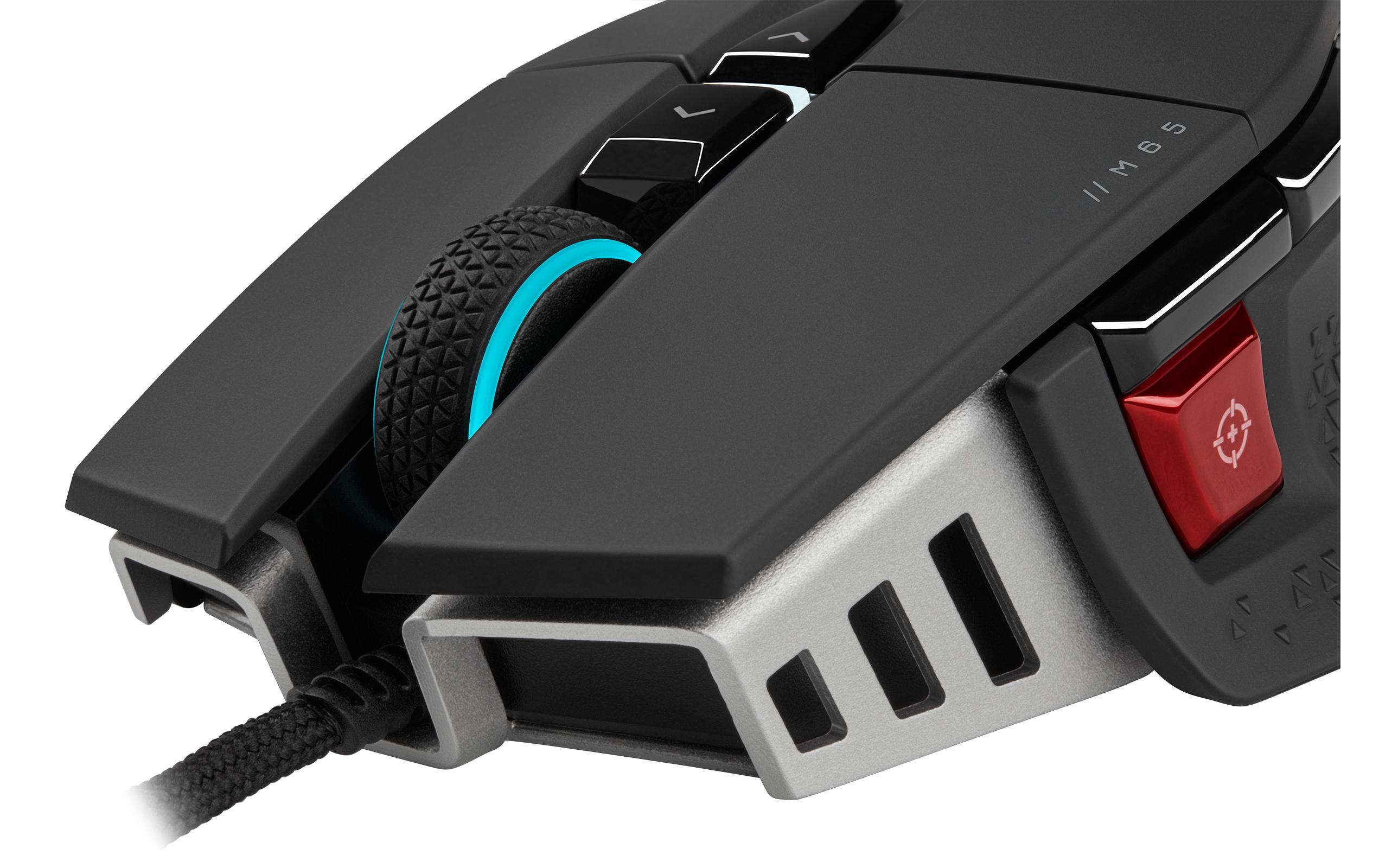 Gaming-Maus M65 RGB UltraAnpassbare FPS-Gaming-Maus mit Beschleunigungssensor