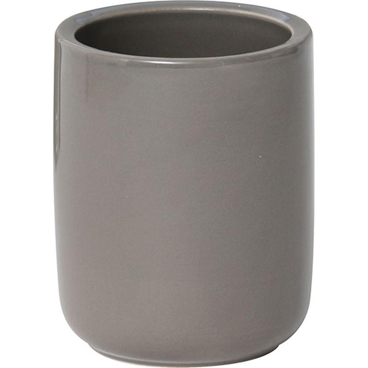 GOBELET DOLOMITE ROND TAUPE