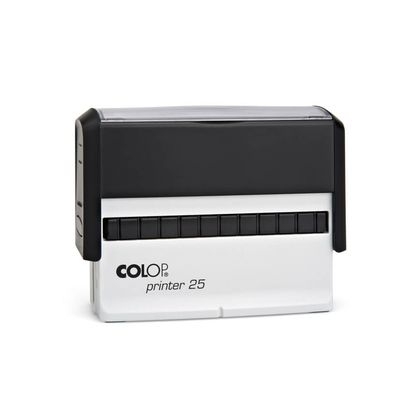 Colop Printer 25 - Tampon personnalisable - 2 lignes - format rectangulaire