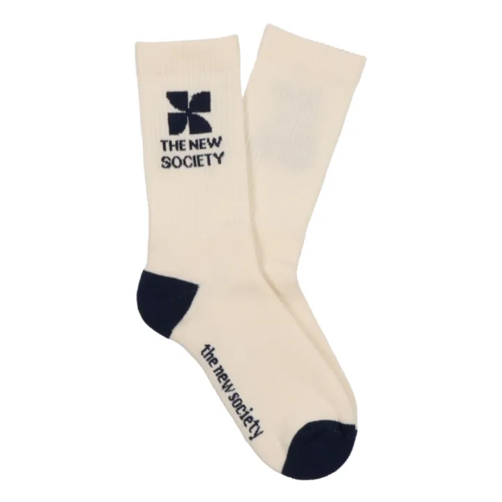 the new society Chaussettes Logo | Bleu marine