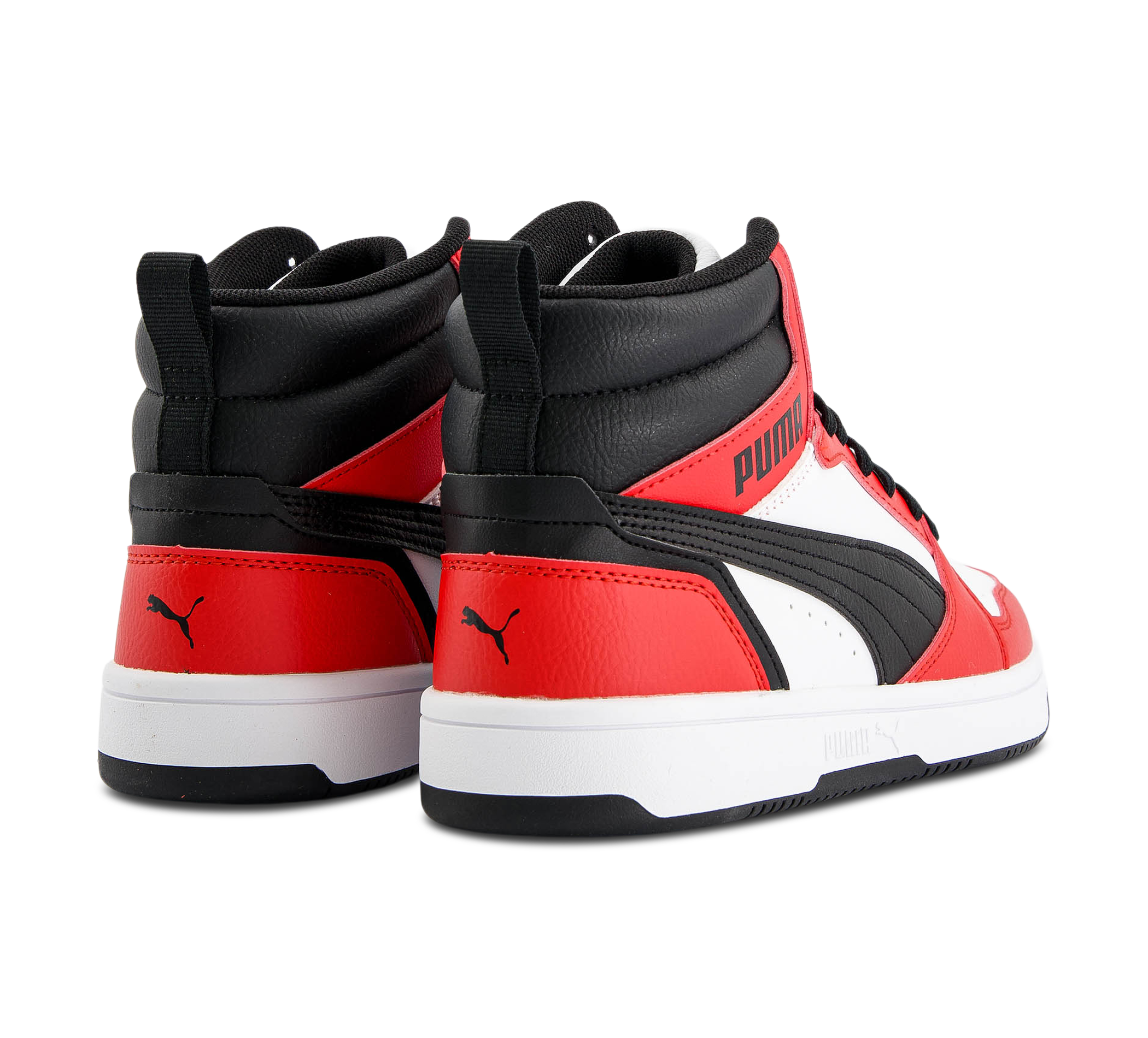 Puma Rebound V6 Mid Jr weiss
