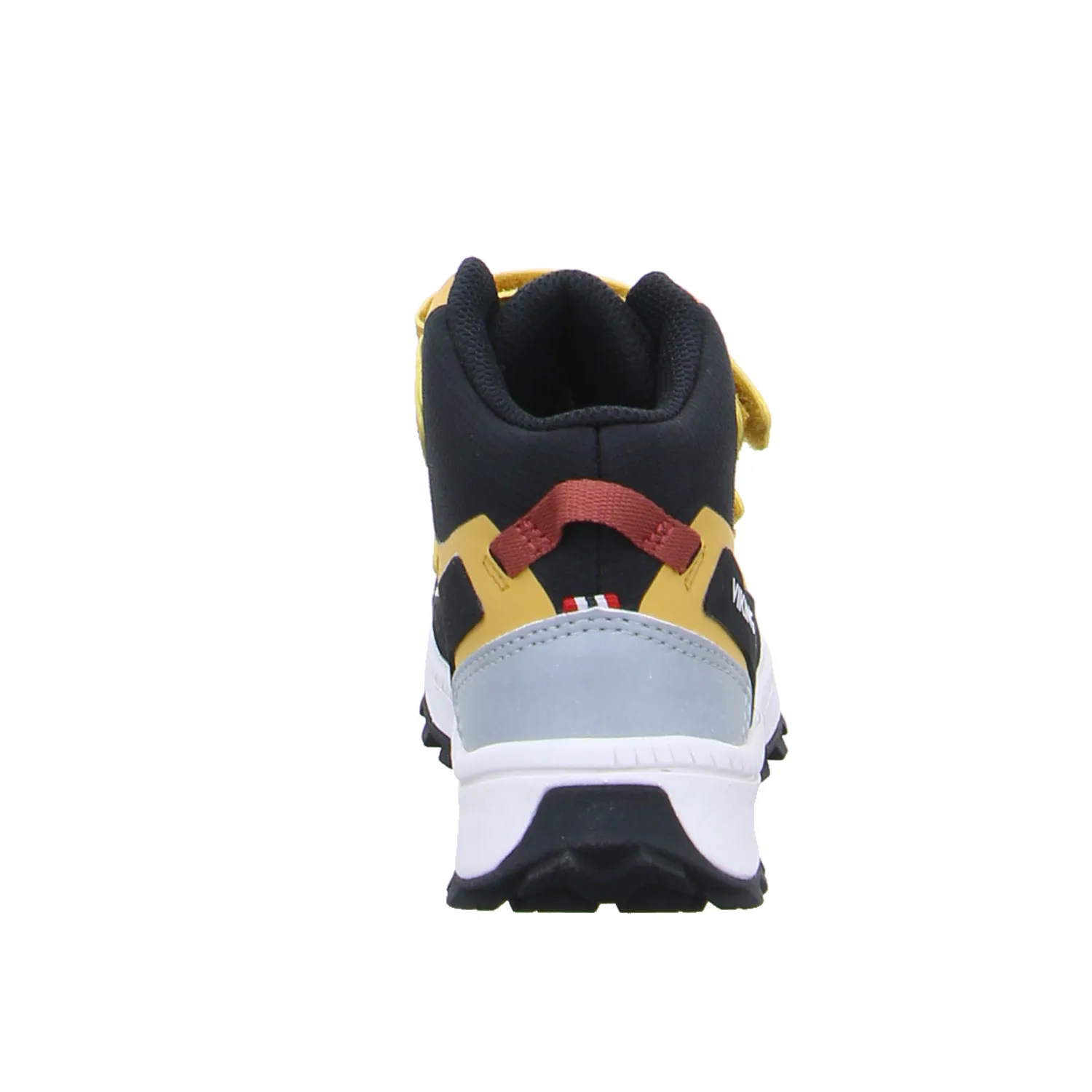 VIKING Kleinkinder-Halbschuh Klett Gelb Textil  Sneaker high