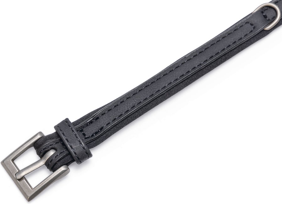 Beeztees hondenhalsband Balacron Ax zwart 24-30 x 1 cm