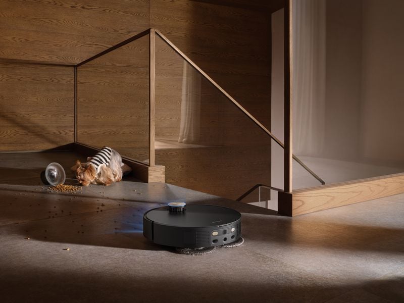 Dreame Saug- und Wischroboter X50 Ultra Complete Schwarz Roboterstaubsauger mit Basisstation