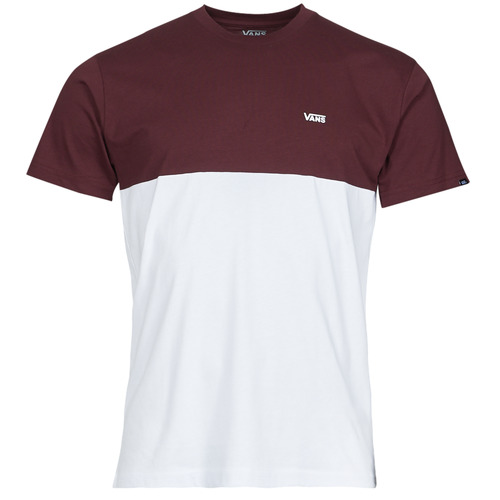 Vans - COLORBLOCK TEE - Blanc