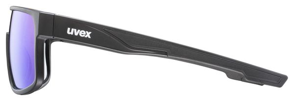 Lunettes Uvex LGL 51 Noir/Verres Miroir Vert