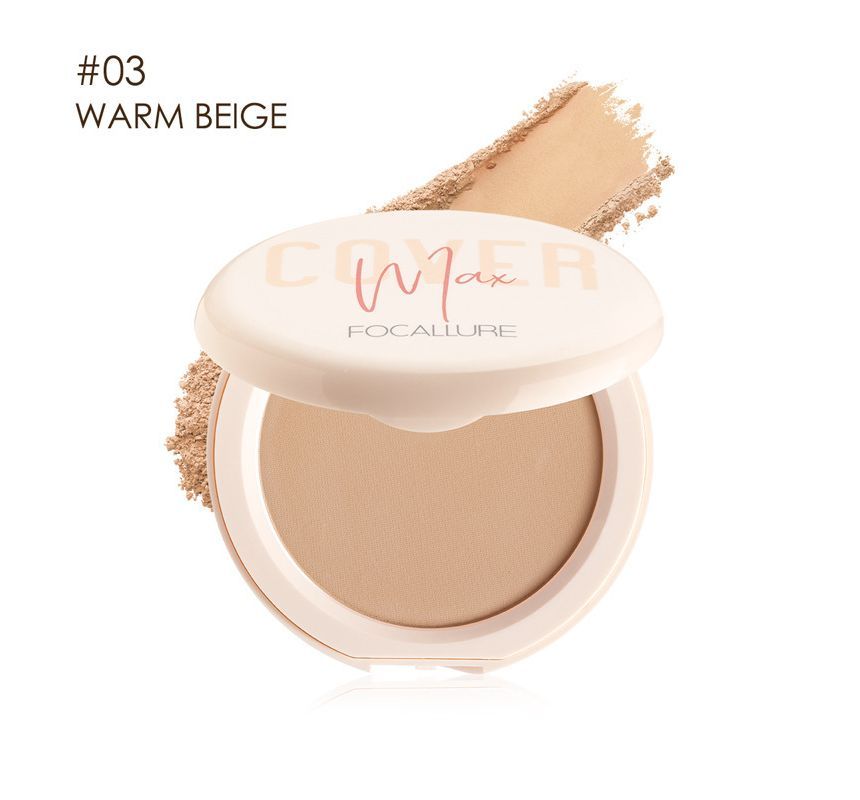 FOCALLURE - Covermax Two-way-cake Pressed Powder - 3 kleuren