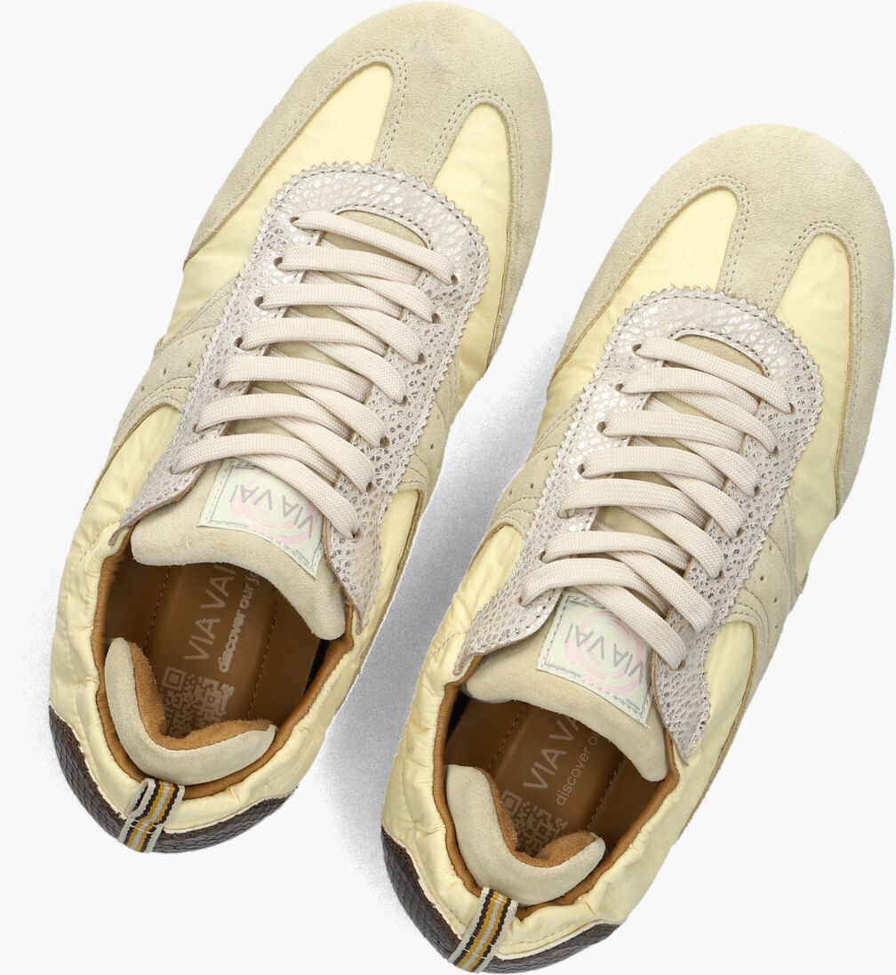 beige via vai lage sneakers june haylee