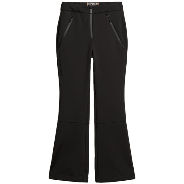 Pantalon de ski SUPERDRY SOFTSHELL SLIM TROUSERS BLACK