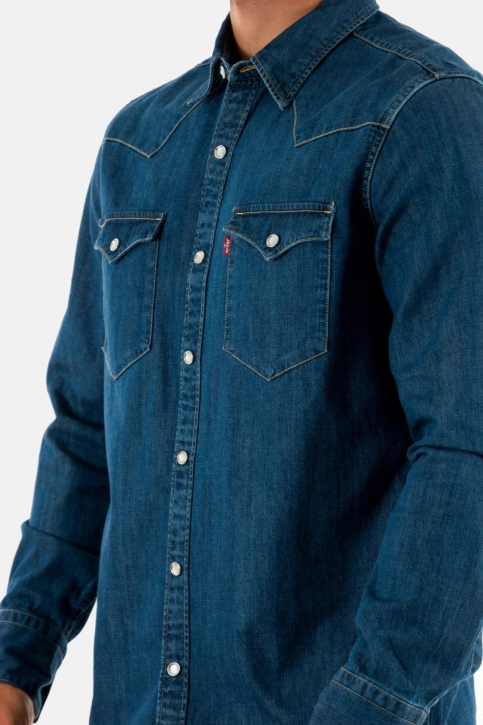 Chemise jeans levi's® barstow western 0041 lower haight